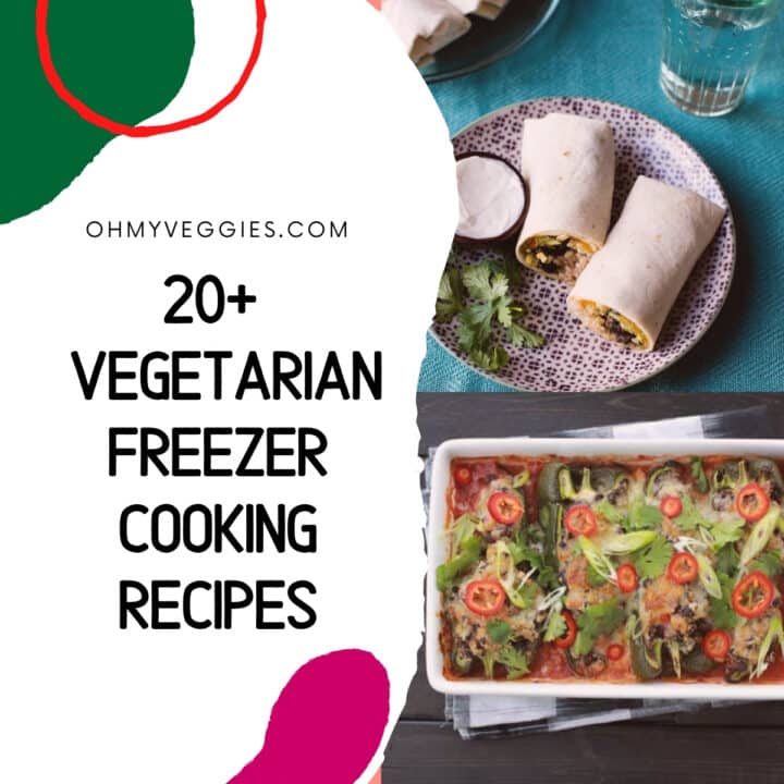 Our Best Vegetarian Freezer Cooking Recipes | Oh My Veggies