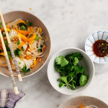 Mango & Daikon Glass Noodle Salad Recipe