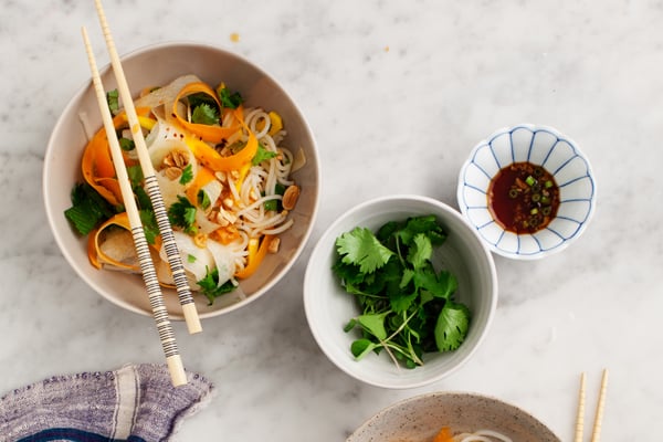 Mango & Daikon Glass Noodle Salad Recipe