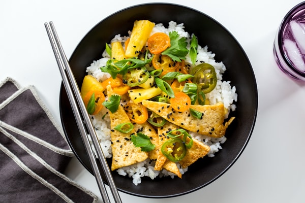 Tofu and Pineapple Stir Fry Recipe