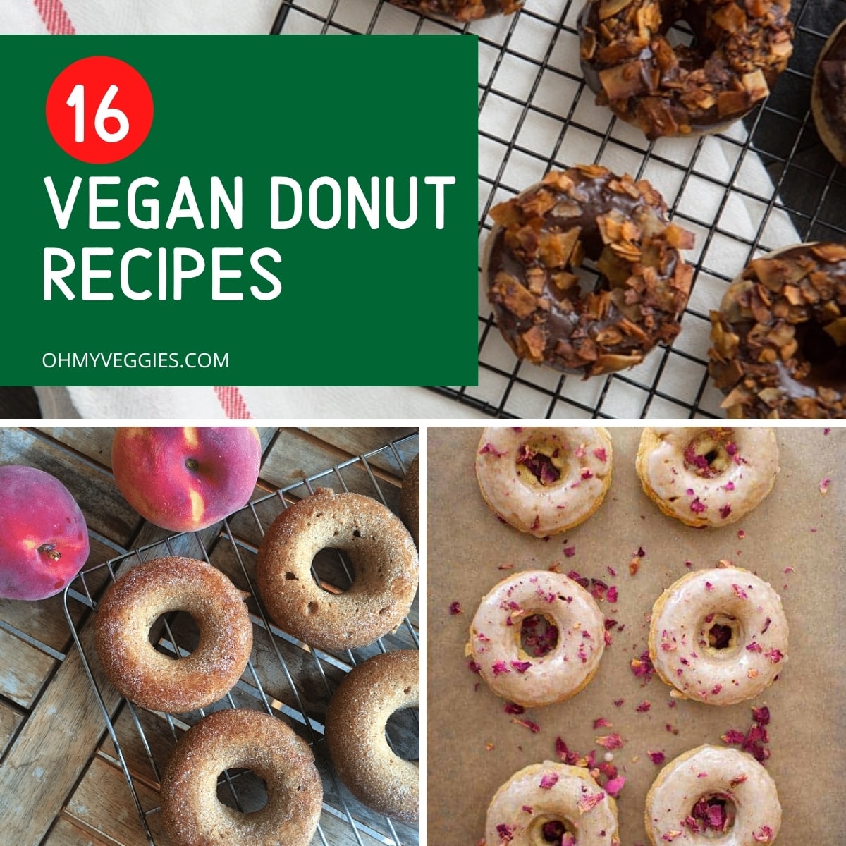 vegan donut recipes
