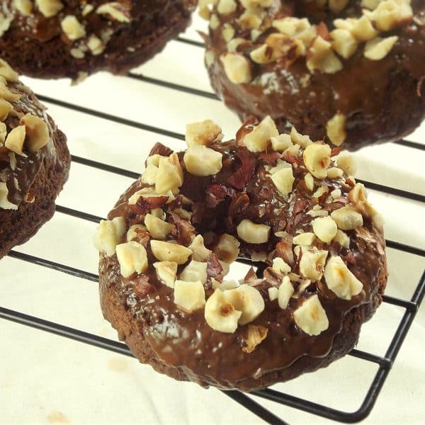 Chocolate Hazelnut Donuts