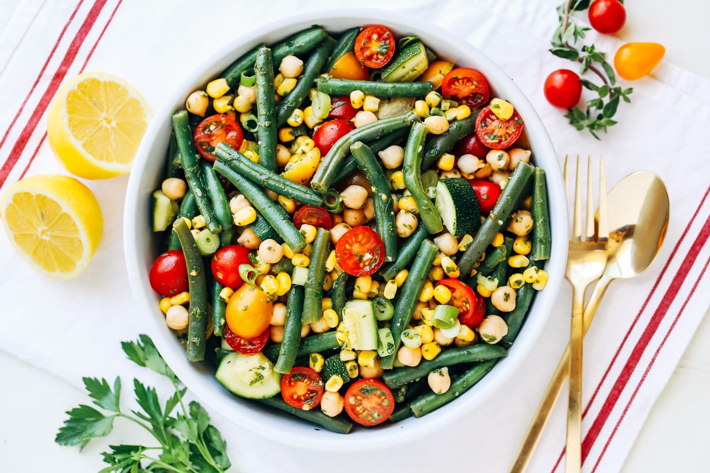 Green Bean Summer Salad By