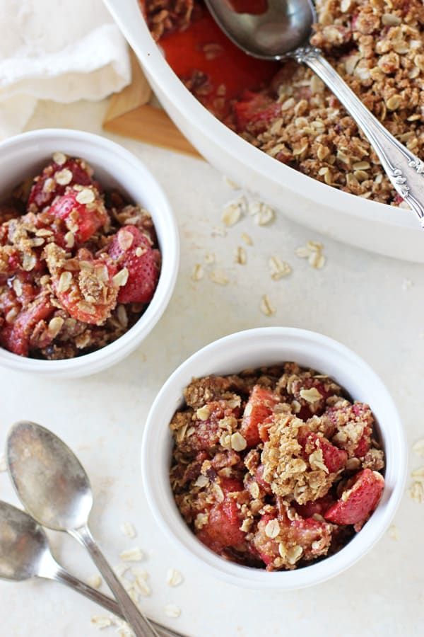 Strawberry Crumble 