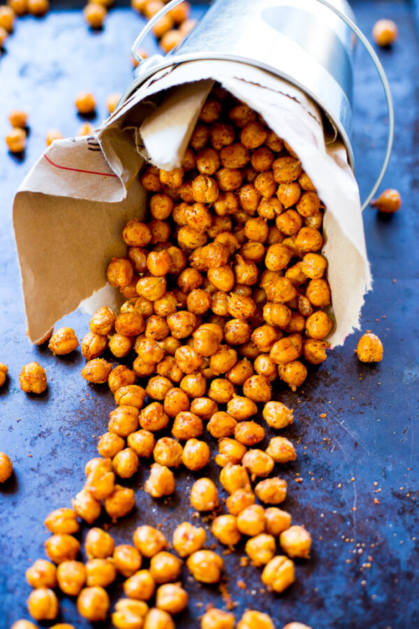 BBQ Roasted Chickpeas