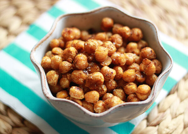 Pan-Fried Curried Chickpeas