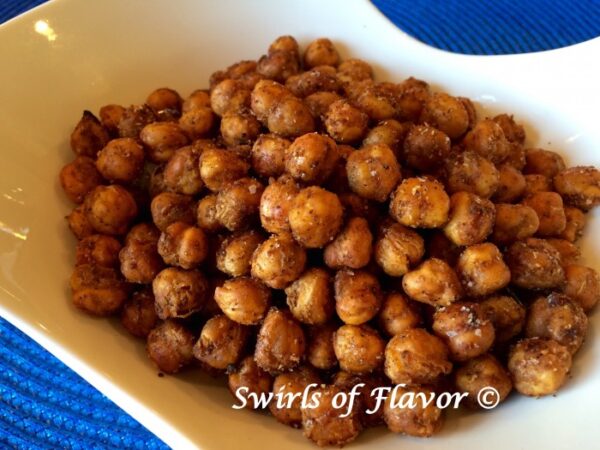 Chili Roasted Chickpeas