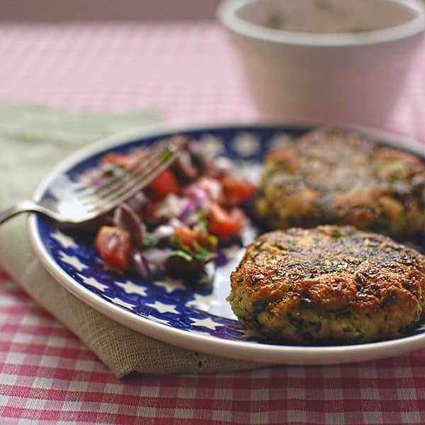 Herb and Mozzarella Fritters