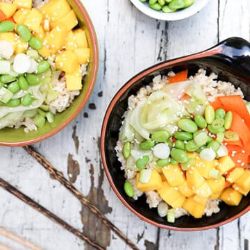 Mango Sushi Bowls Recipe