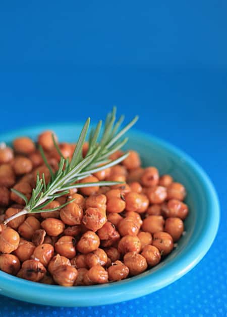 Rosemary & Sea Salt Roasted Chickpeas