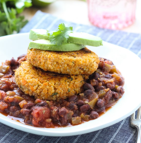 Sweet Potato Quinoa Fritters