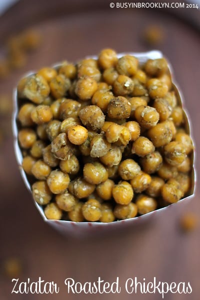 Za'atar Roasted Chickpeas