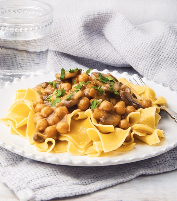 Chickpea & Mushroom Marsala