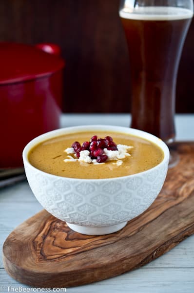 Irish Red Ale Butternut Squash Bisque