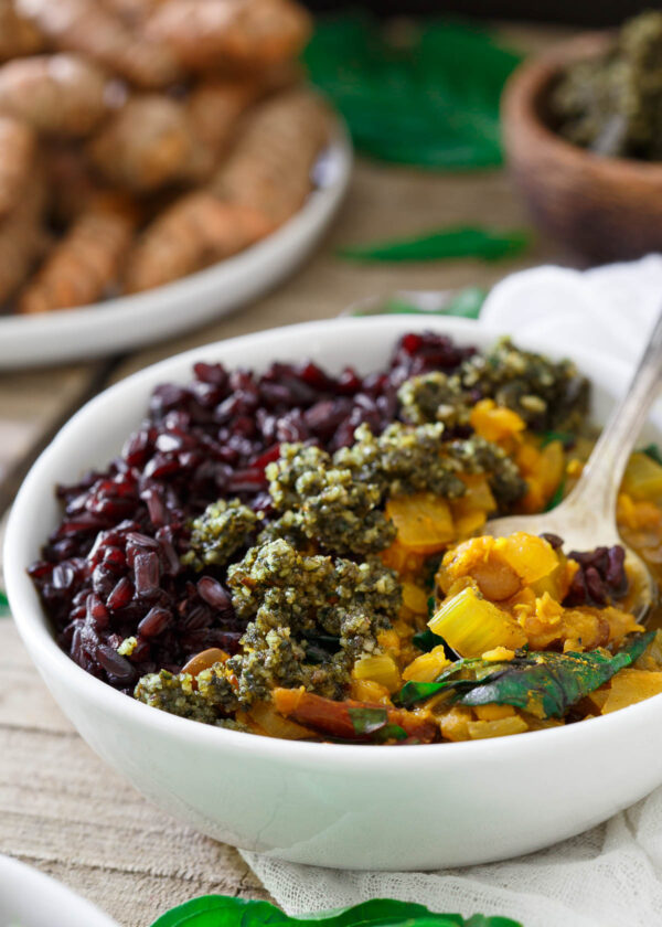 Turmeric Lentil Stew