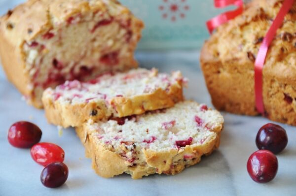 Cranberry Lemon Quick Bread