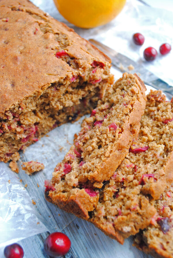Whole Wheat Cranberry Orange Bread