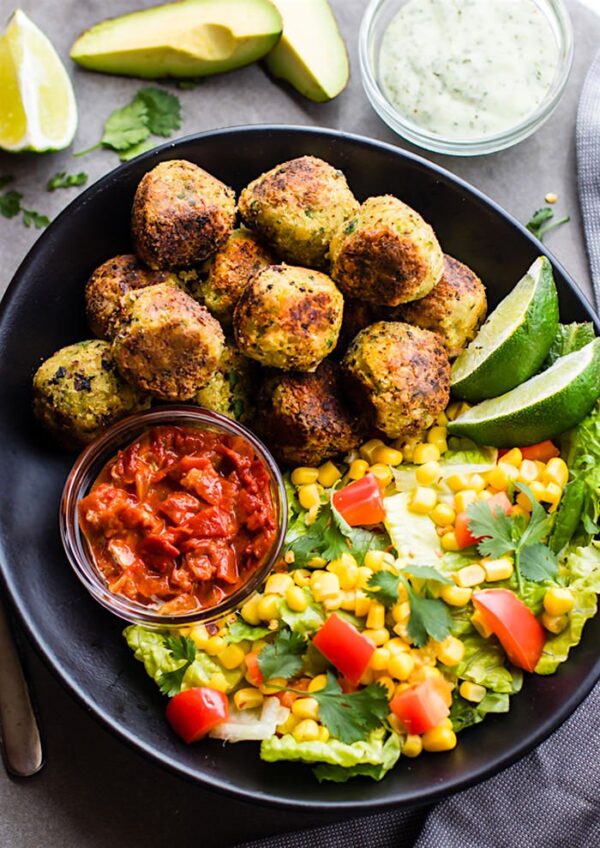 Mexican Falafel Bites