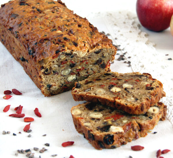 Trail Mix Apple Bread