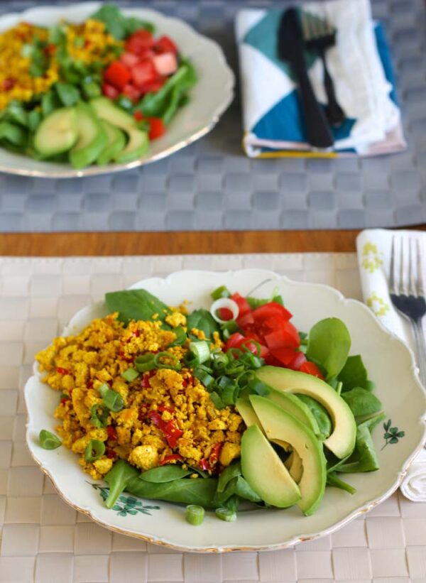 Turmeric Tofu Scramble