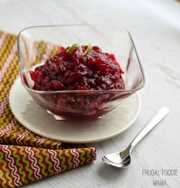 Cranberry White Wine Sauce