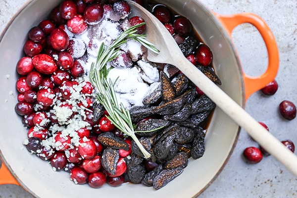 Fig Cranberry Sauce