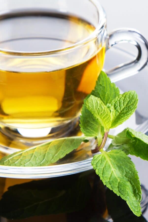 green tea with apple cider vinegar