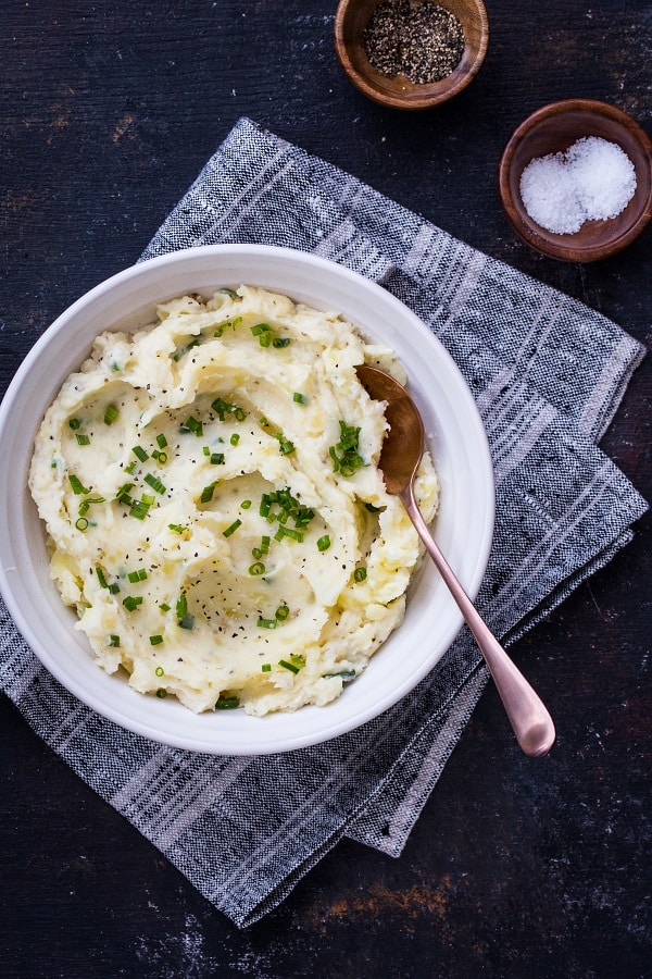 Lightened Up Mashed Potatoes