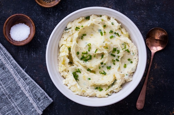 Lightened Up Mashed Potatoes