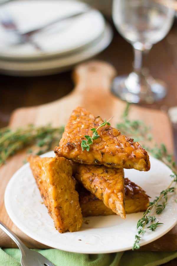 Maple-Miso Tempeh