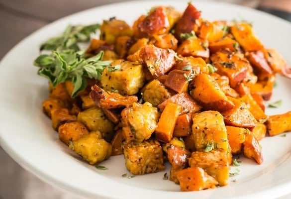 Roasted Sweet Potato and Tempeh from Lightlife - Oh My Veggies