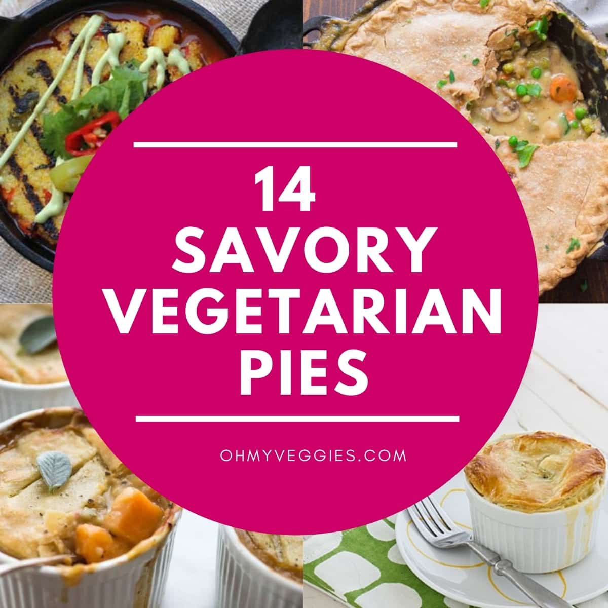 favorite savory vegetarian pies