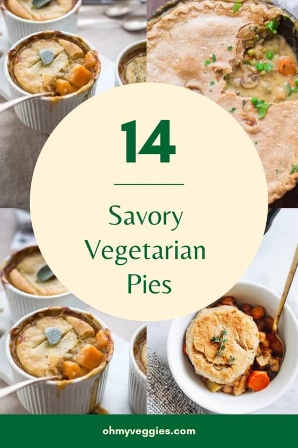 favorite savory vegetarian pies
