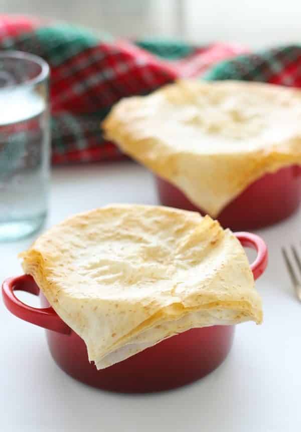 Vegan Chickpea Pot Pie with Phyllo Dough Crust