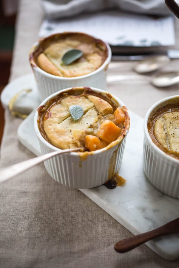 Mini Pumpkin Pot Pies
