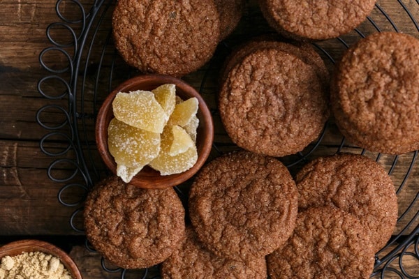 Triple Ginger Snap Cookies