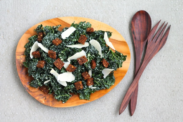 Kale Caesar Salad