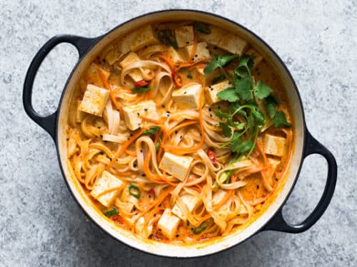 One-Pot Curry Noodles From 