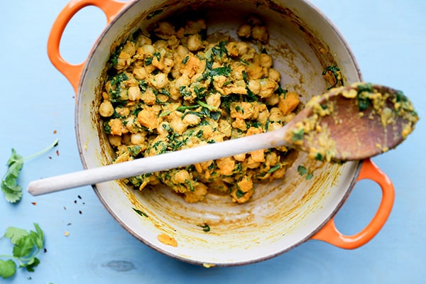 Vegan Sweet Potato, Chickpea and Spinach Empanadas