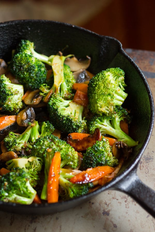 Winter Vegetable Stir-Fry with Crispy Tofu