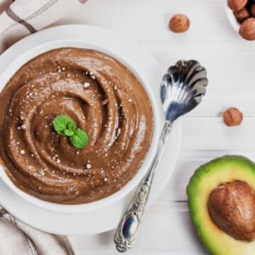 Vegan Chocolate Pudding From Avocado And Hazel Milk
