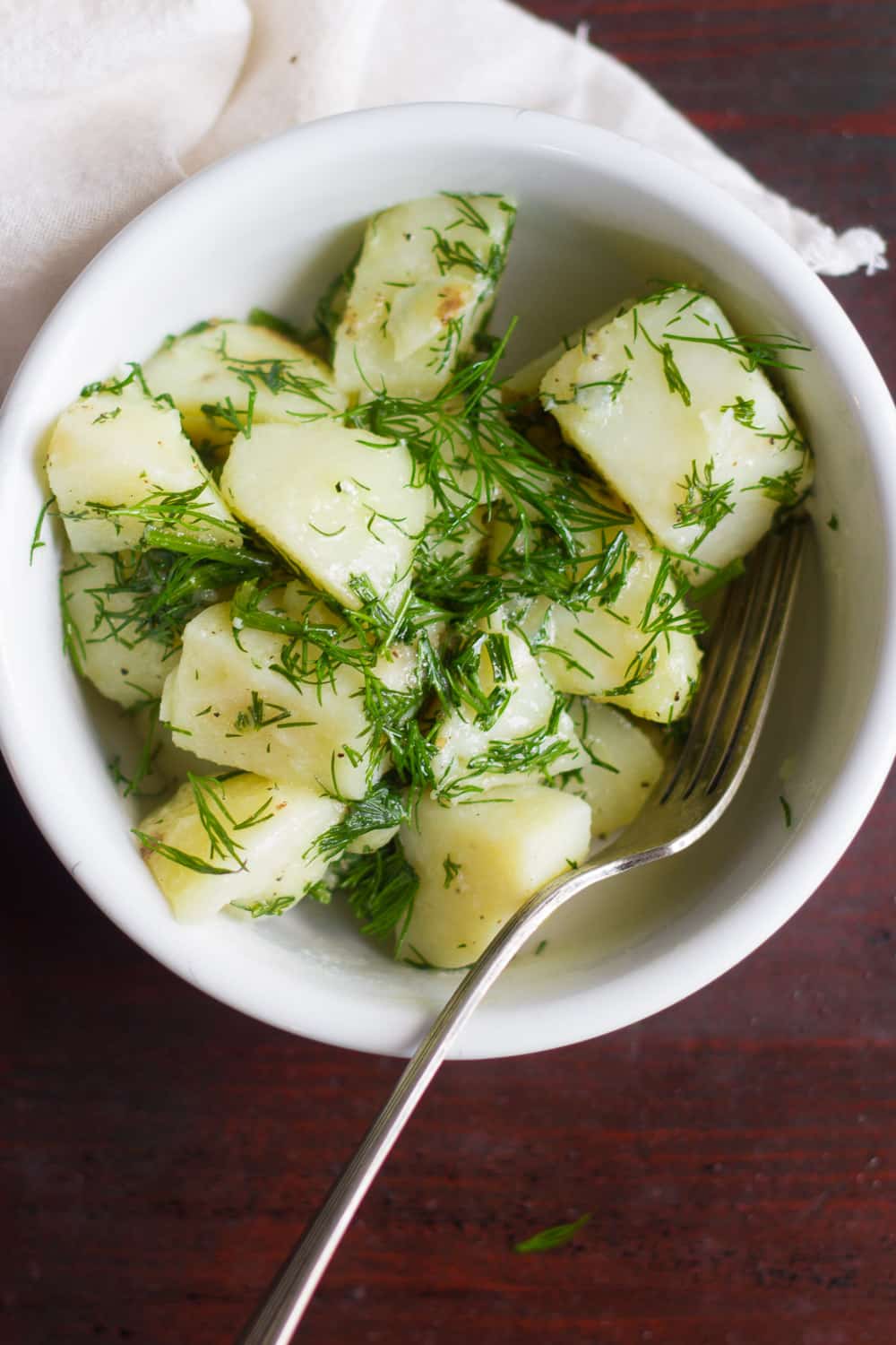 Potatoes a la Maître D'Hôtel