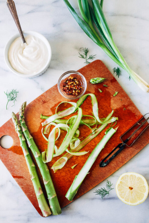 Asparagus Flatbread