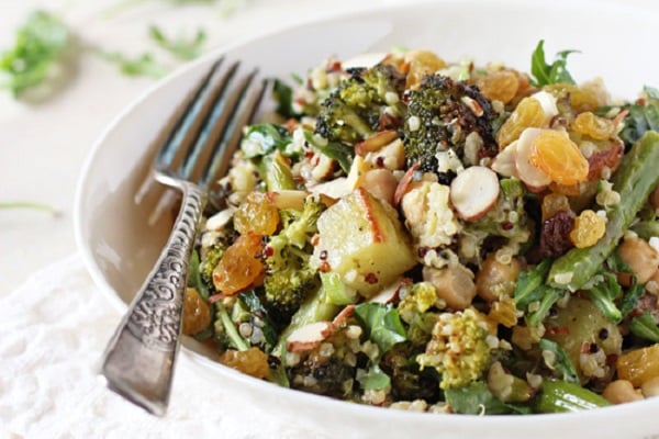 Roasted Yukon Potato Spring Vegetable Bowls