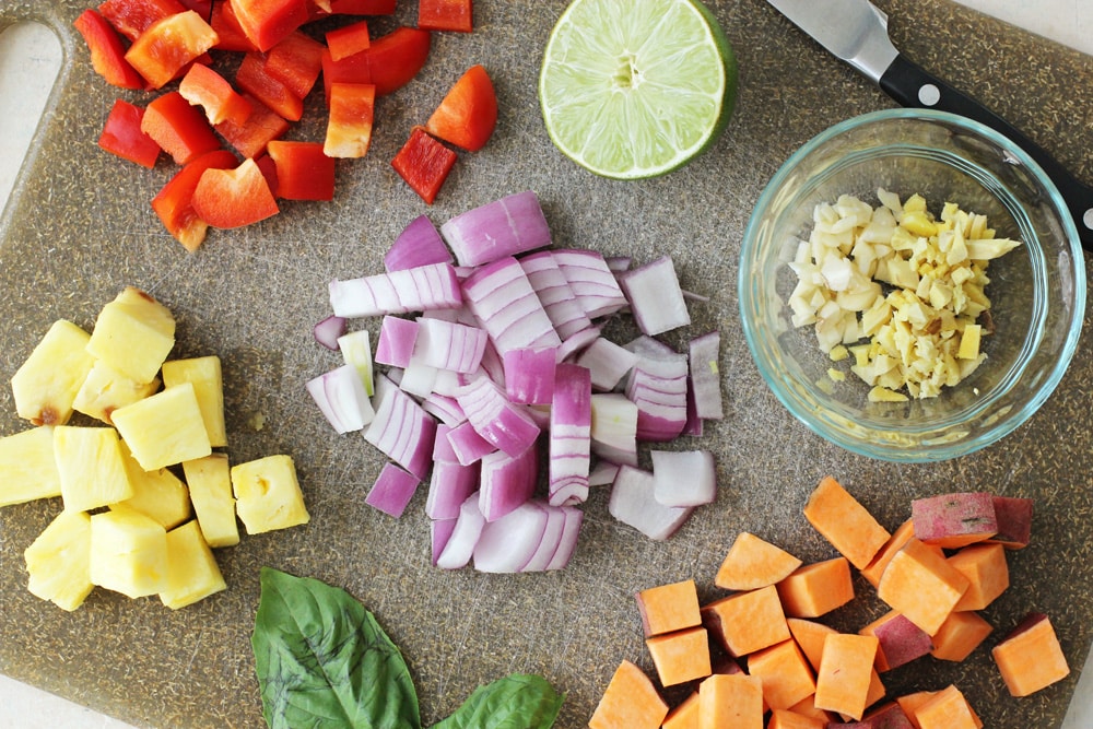 Thai Red Curry with Pineapple