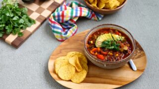 Vegan Three Bean Quinoa Chili By Ohmyveggies Com