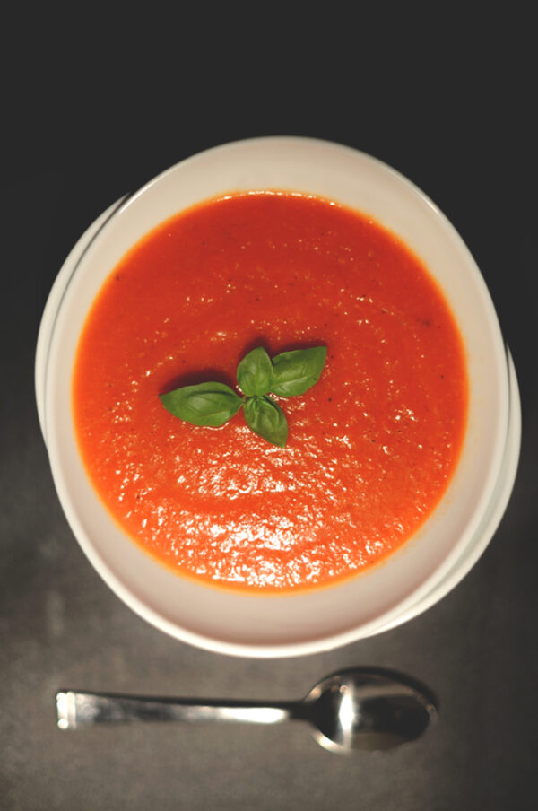 roasted red pepper tomato soup