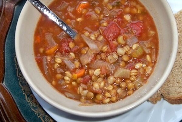 tomato lentil barley soup