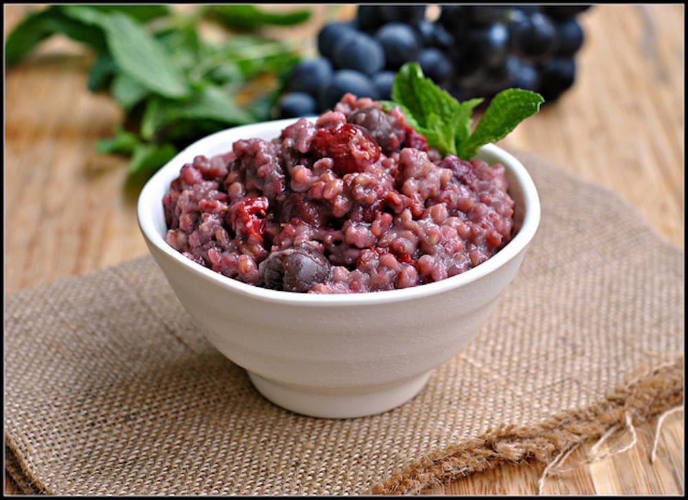 slow cooker cherry pie oats by prevention rd