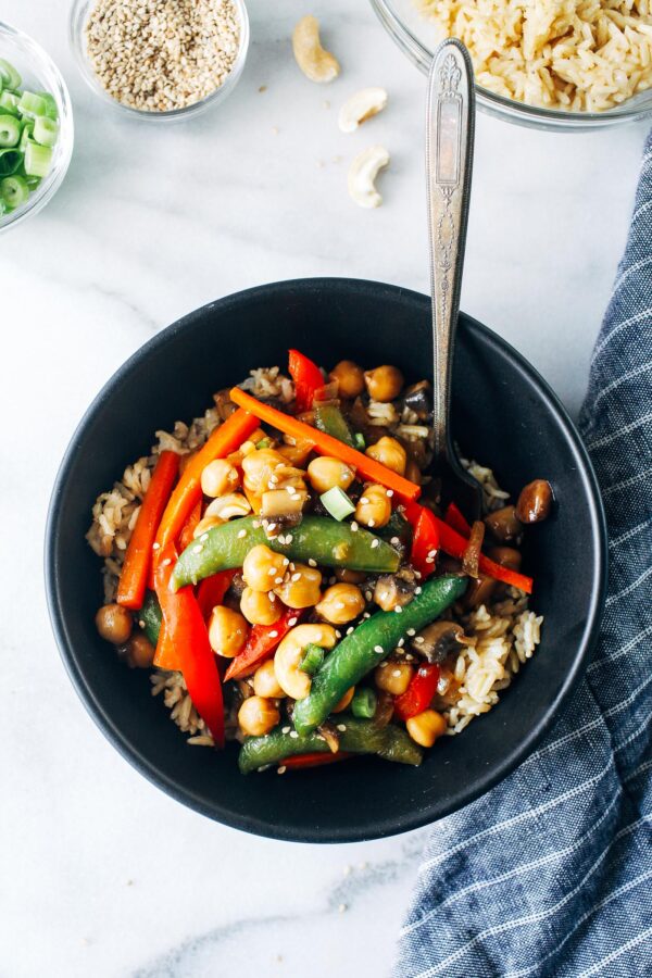 Teriyaki Chickpea Stir Fry 4